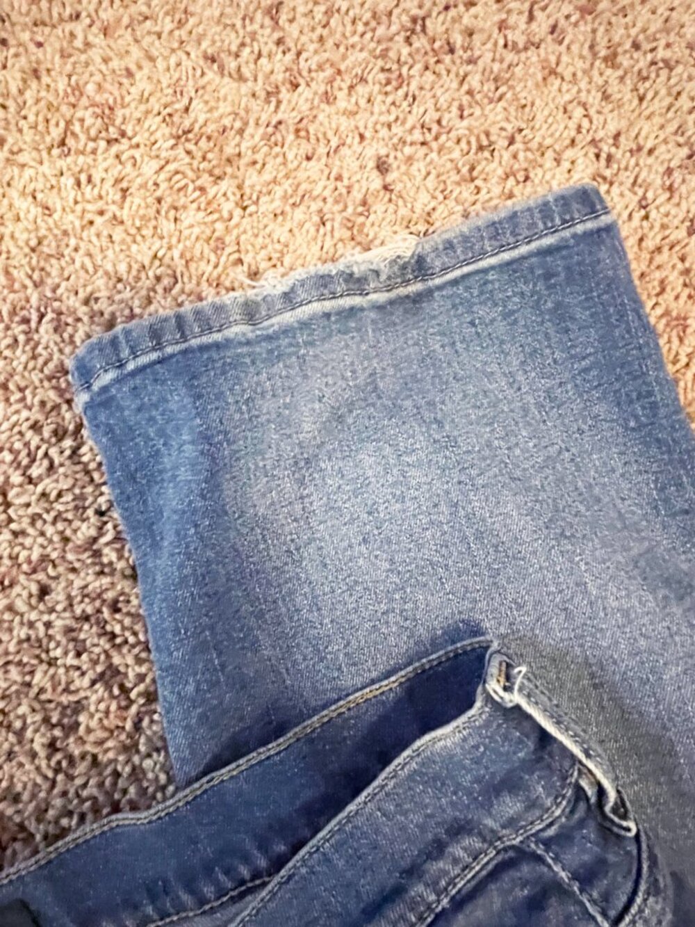 Lauren Ralph Lauren LRL Classic Straight Jeans Women Size 14 Medium Wash Stretch - Picture 7 of 11